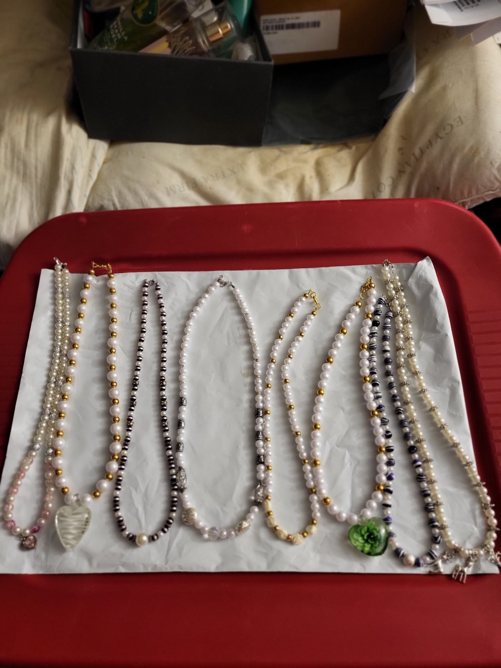 8ct Fashion Necklace Collection - Assorted 20in To 22in Long